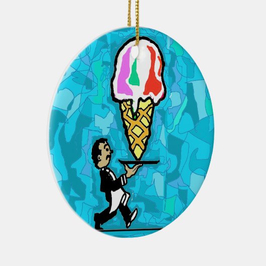 De ober. keramisch ornament (Rechts)