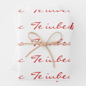 De obesitas in wit en rood inpakpapier vel (In situ)