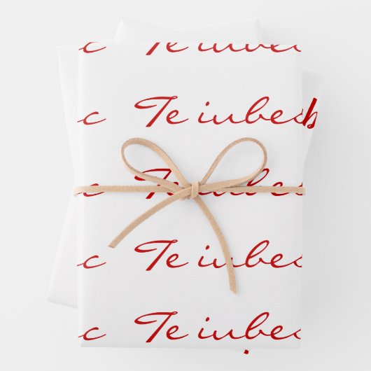 De obesitas in wit en rood inpakpapier vel (In situ)