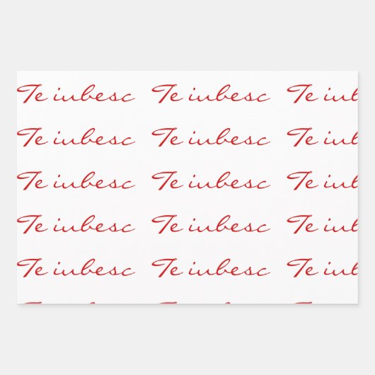 De obesitas in wit en rood inpakpapier vel (Voorkant)