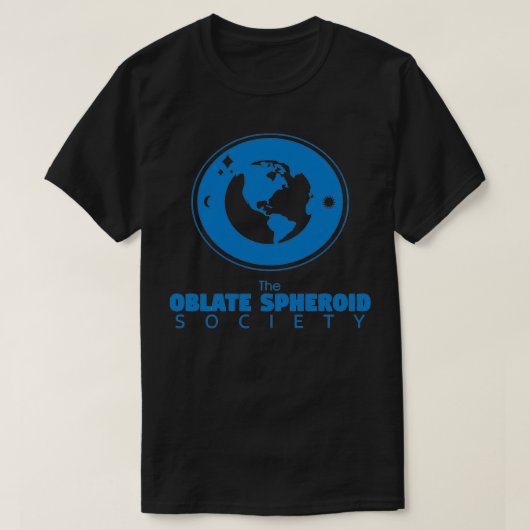 De Oblate Spheroid Society T-shirt (Design voorkant)