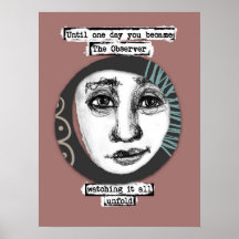 De Observer Poster Wall Art