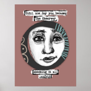 De Observer Poster Wall Art