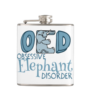 De obsessieve Wanorde van de Olifant Heupfles