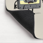 De Obsoletes (Retro Floppy Disk Cassettebandje) Muismat (Hoek)