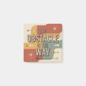 De Obstakel Is De Weg Post-it® Notes (Voorkant)
