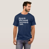 De OC Jetset T-shirt (Voorkant volledig)