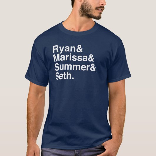 De OC Jetset T-shirt (Voorkant)