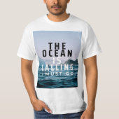 De oceaan noemt Surf T-shirt (Voorkant)