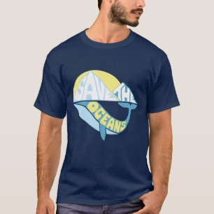 De oceaan opslaan t-shirt