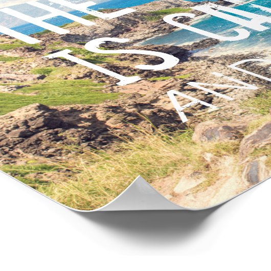 De oceaan roept de Maui kust op | POSTER (Hoek)