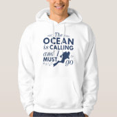 De oceaan roept hoodie (Voorkant)