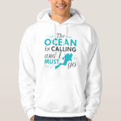 De oceaan roept hoodie (Voorkant)