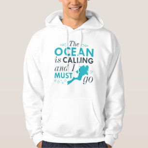 De oceaan roept hoodie