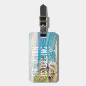 De oceaan roept op tot de kust van Maui | Bagagela Bagagelabel (Voorkant verticaal)