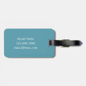 De oceaan roept op tot de kust van Maui | Bagagela Bagagelabel (Achterkant horizontaal)