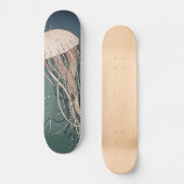 De oceaan roert het hart persoonlijk skateboard (Voorkant)