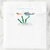 "De oceaan" Stickers (Tas)