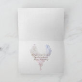 De oceaan verjaardag van de Harten van het Strand Kaart (Binnen)