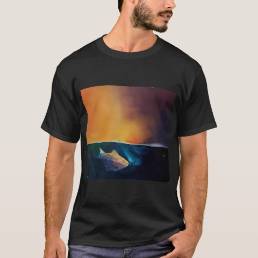 De Oceaan Wordt Haar T-shirt (Voorkant)