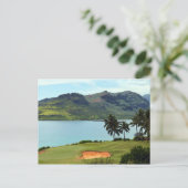 De Ocean Course in Hokuala, Kauai, Hawaï Briefkaart (Staand voorkant)