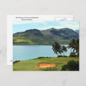 De Ocean Course in Hokuala, Kauai, Hawaï Briefkaart (Voorkant / Achterkant)