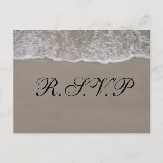 De Ocean Tide R.S.V.P. Kaart (Voorkant)