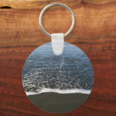 De Ocean Tide Washing Ashore Sleutelhanger (Voorkant)