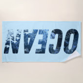 De Ocean Treasures Yoga Mat Strandlaken (Voorkant)