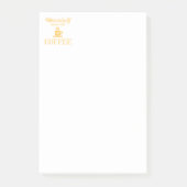 De ochtend begint met koffie post-it® notes (Voorkant)