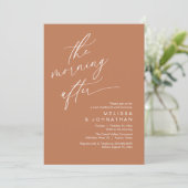 De Ochtend Erna, Happily Ever After Brunch Kaart (Staand voorkant)