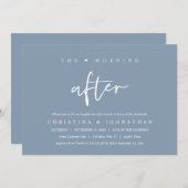 De ochtend erna, nog gelukkig na de brunch kaart (Voorkant / Achterkant)