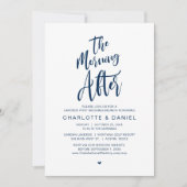 De ochtend erna, Post bruiloft brunch Kaart (Voorkant)