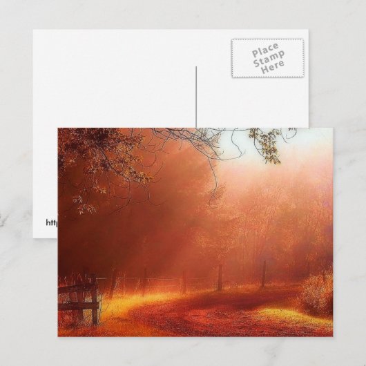 De ochtend is gebroken briefkaart (Voorkant / Achterkant)