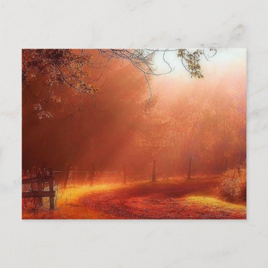 De ochtend is gebroken briefkaart (Voorkant)