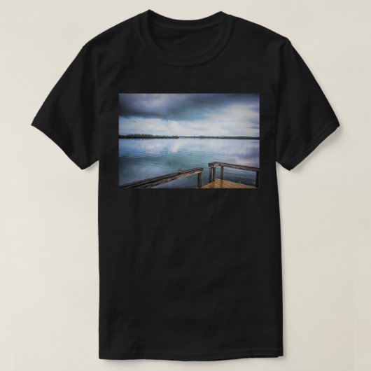 De ochtend is gebroken in Green Turtle Cay T-shirt (Design voorkant)