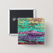 De ochtend is gebroken vierkante button 5,1 cm (Voorkant /achterkant)