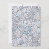 De ochtend na Golden Lily Elegant Pastel Kaart (Achterkant)