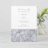 De ochtend na Golden Lily Elegant Pastel Kaart (Staand voorkant)