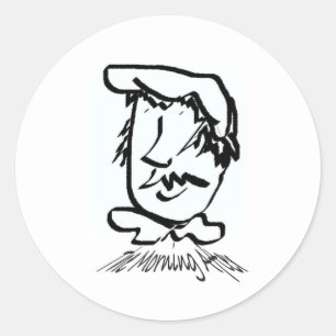 De ochtend na Guy Ronde Sticker