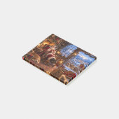 De ochtend na Kerstman en rendieren Post-it® Notes (Schuin)