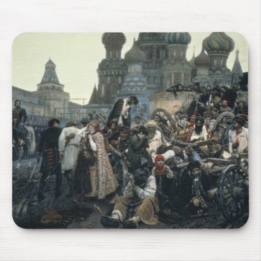 De ochtend van de executie van de Streltsy Muismat (Voorkant)