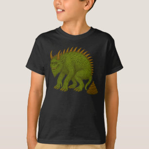 De ochtend van het ondeugende monster dump t-shirt