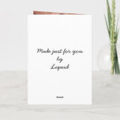 De Ochtend van Kerstmis Feestdagen Kaart (Achterkant)