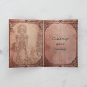 De Ochtend van Kerstmis Feestdagen Kaart (Binnen)