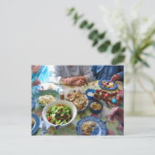 De Ochtend van Pasen Feestdagenkaart (Staand voorkant)