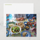 De Ochtend van Pasen Feestdagenkaart (Voorkant / Achterkant)