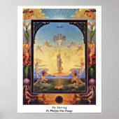 De ochtend van Philipp Otto Poster (Voorkant)