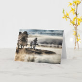 De ochtend van Yellowstone Kaart (Gele Bloem)