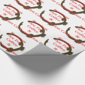 De ochtenden zijn voor koffie en denkwerk cadeaupapier (Hoek)